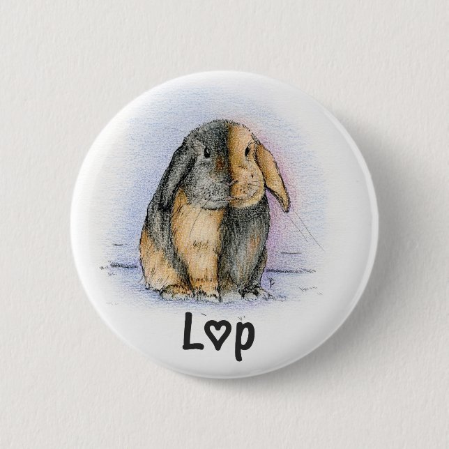 LOP 6 CM ROUND BADGE (Front)