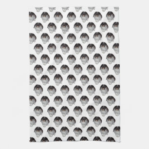 Lop-Eared Rabbit Frenzy Kitchen Towel