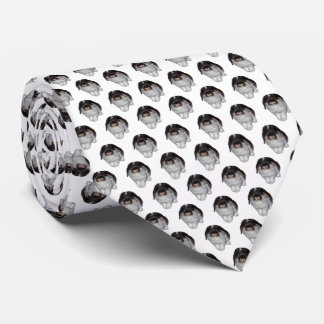 Lop-Eared Rabbit Frenzy Tie (Choose Colour)