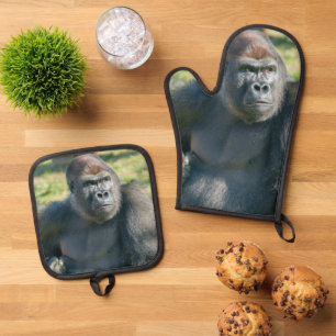 Lope's Little Quirk in the Sunshine Oven Mitt & Pot Holder Set