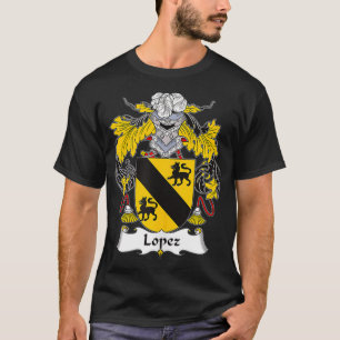 Lopez Coat of Arms  Family Crest  T-Shirt