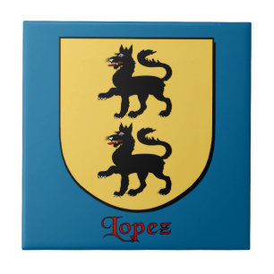 Lopez Family Shield Tile