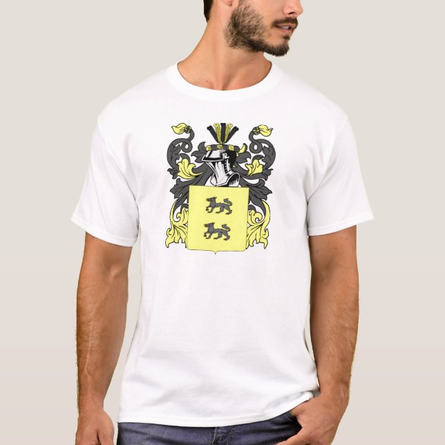Lopez (Spanish) Coat of Arms T-Shirt (Front)