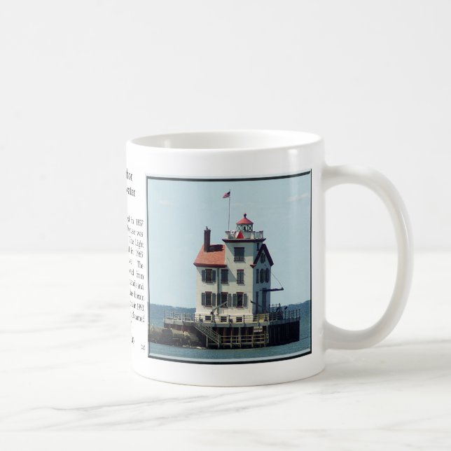 Lorain Harbour West Breakwater Light mug (Right)
