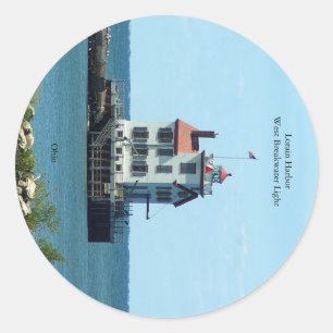 Lorain Harbour West Breakwater Light sticker