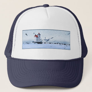 Lorain Lighthouse Trucker Hat