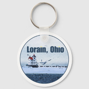 Lorain, Ohio Key Ring