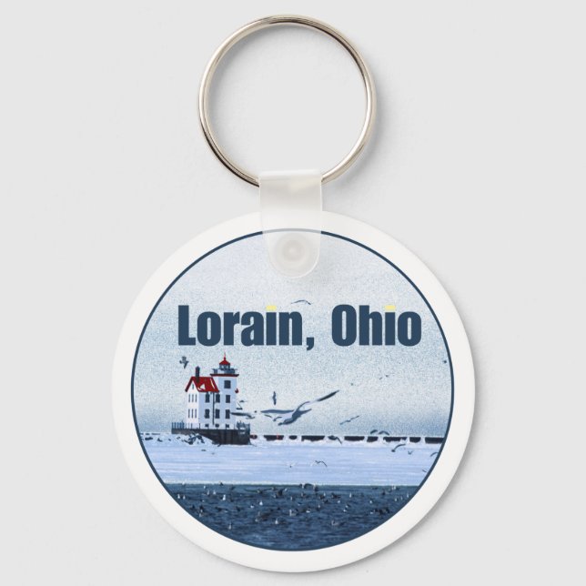 Lorain, Ohio Key Ring (Front)