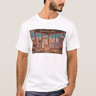Lorain, OhioLarge Letter ScenesLorain, OH T-Shirt