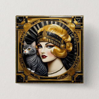 loral Dreams and Deco Delights 3 15 Cm Square Badge