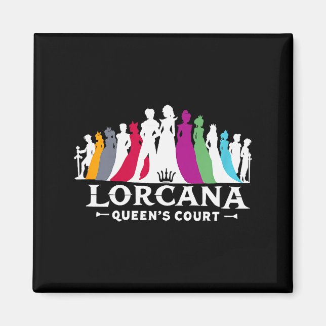 Lorcana Queen's Court  Magnet (Front)