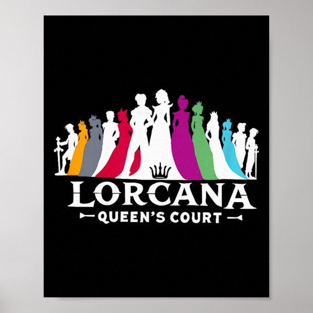 Lorcana Queen's Court  Poster (Front)