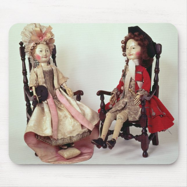 Lord and Lady Clapham Mouse Mat (Front)