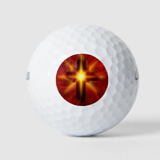 Lord and Saviour, Jesus Christ Golf Balls (Front)