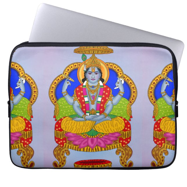 Lord Badrinath Laptop Cover (Front)