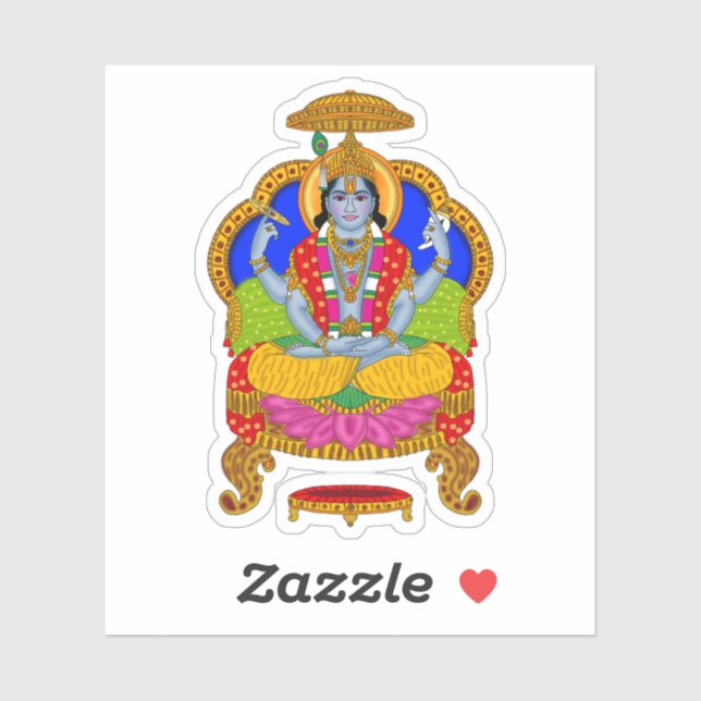 Lord Badrinath Sticker (Sheet)