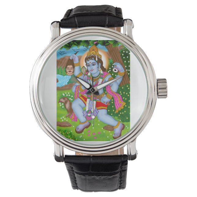 Lord Bairava Clock Watch (Front)