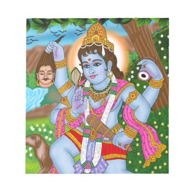 Lord Bairava Notepad (Front)