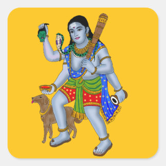 Lord Bhairava Stickers