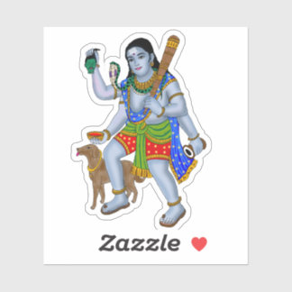 Lord Bhairava Stickers