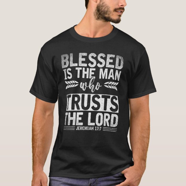 Lord Bible Verse God Saviour Prayer Christian Devo T-Shirt (Front)
