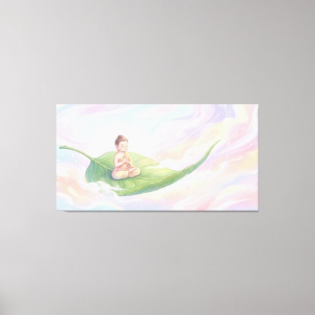 Lord Buddha Canvas Print (Front)