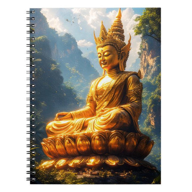 Lord Buddha of the Golden Land Notebook (Front)