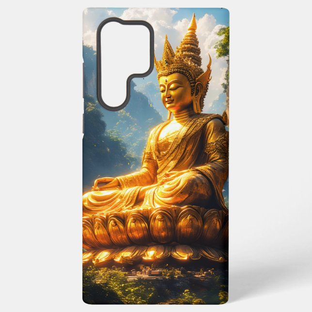 Lord Buddha of the Golden Land Samsung Galaxy S22 Ultra Case (Back)