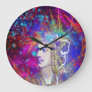 Lord Byron Large Clock