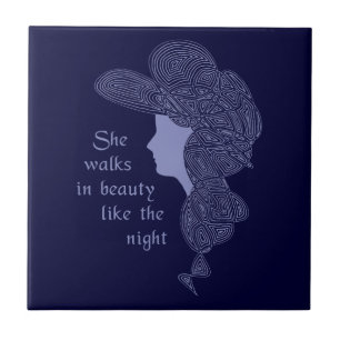 Lord Byron's Lady Tile