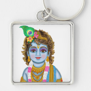 Lord Child Krishna Keychain
