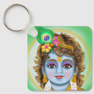 Lord Child Krishna Keychain