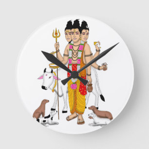 Lord Dattatreya Clock