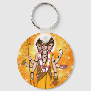 Lord Dattatreya Keychain