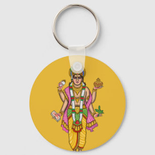 Lord Dhanvantari Keychain