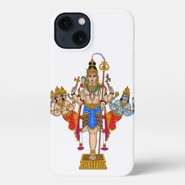 Lord Ekpada Shiva Phone Cover (Back)