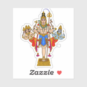 Lord Ekpada Shiva Stickers