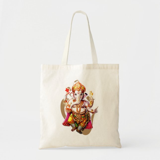 Lord Ganesh, Ganesha, Ganapati Ganpati Shri Ganesh Tote Bag (Front)