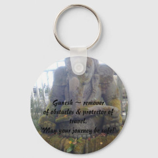 Lord Ganesh ~ remover of obstacles & prote... Key Ring