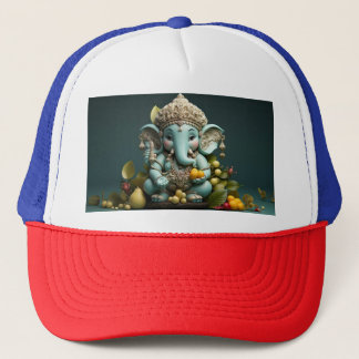lord ganesh trucker hat