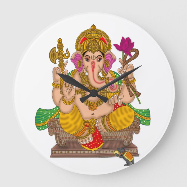 Lord Ganesha Clock (Front)