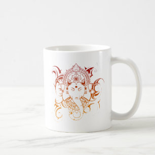 Lord Ganesha India Yoga Meditation Spirituality Coffee Mug