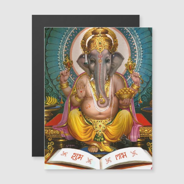 Lord Ganesha Indian Hindu Yoga Spiritual (Front/Back)
