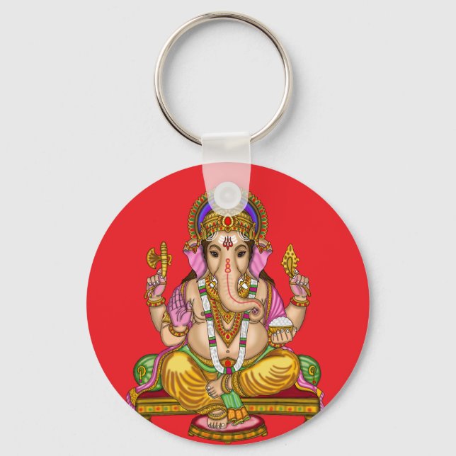 Lord Ganesha Keychain (Front)
