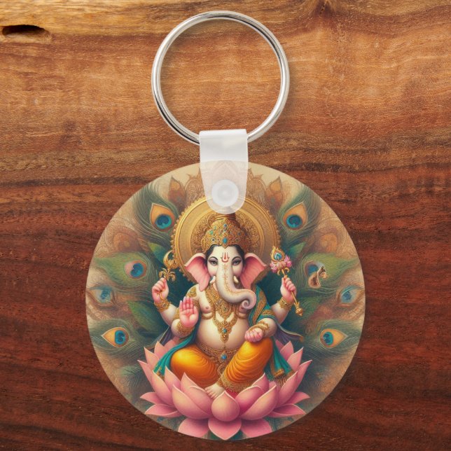 Lord Ganesha Keychain (Front)