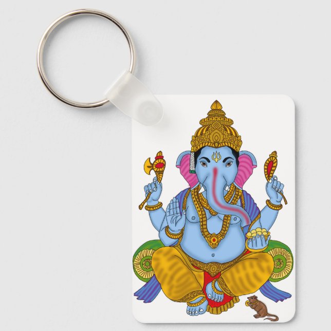 Lord Ganesha Keychain (Front)