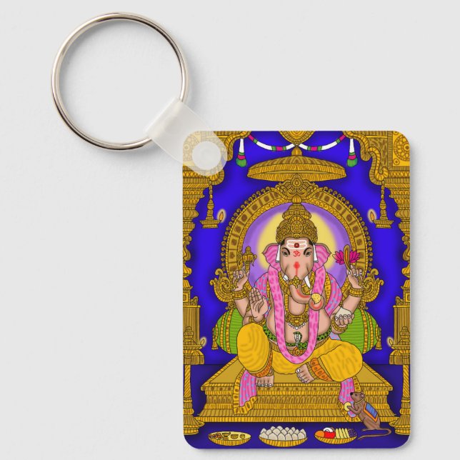 Lord Ganesha Keychain (Front)
