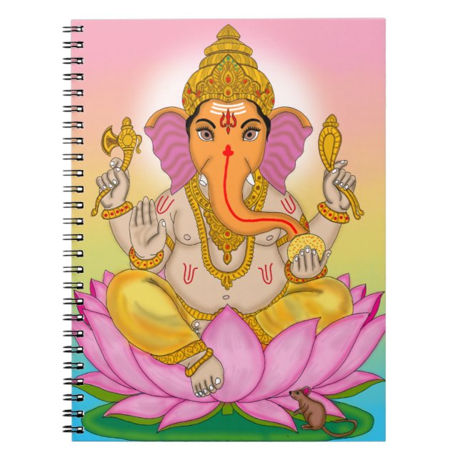 Lord Ganesha Notebook (Front)