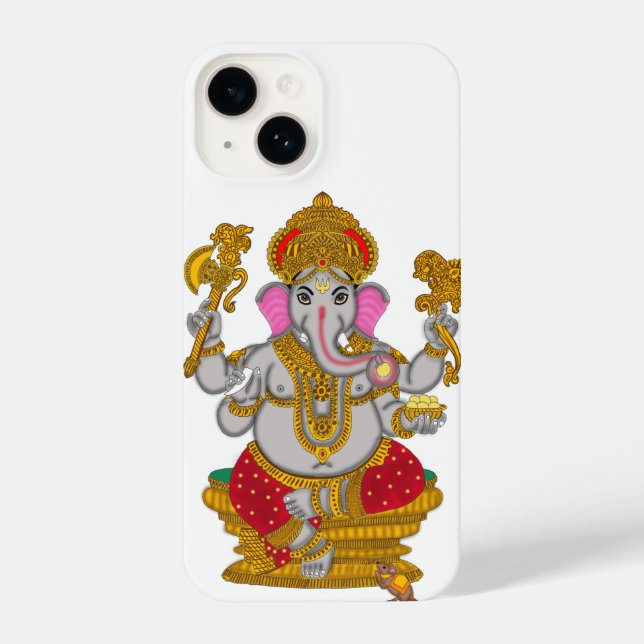 Lord Ganesha Phone Cover (Back)