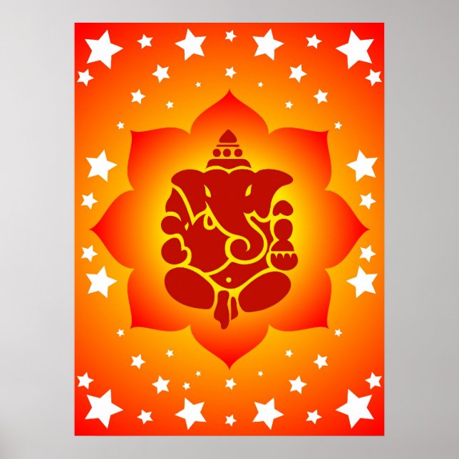 Lord Ganesha Poster (Front)